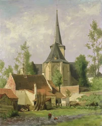 Kirche von hinten gesehen, ca. 1890-92